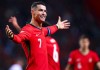 Ronaldo tiếp tục thể hiện phong độ chói sáng trong màu áo đội tuyển quốc gia. (Ảnh: Getty)