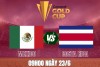 Tip bóng đá 23/06 09:00 Mexico vs Costa Rica: Ngôi đầu thuộc về El Tri