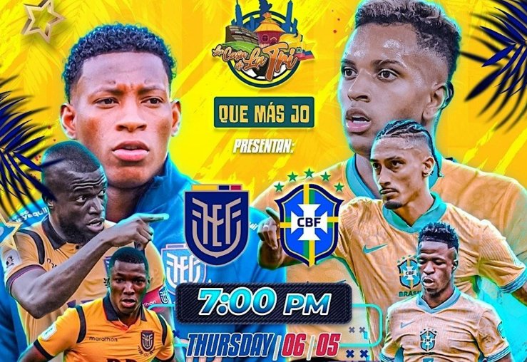 Tip bóng đá 06/06 6h Ecuador vs Brazil: Thách thức cho Ancelotti