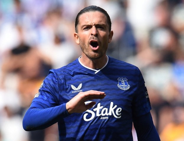 Grealish tỏa sáng ở Everton. Ảnh: Reuters.