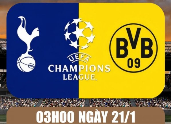Tip bóng đá 21/01 03:00 Tottenham vs Dortmund: Khải hoàn ở London