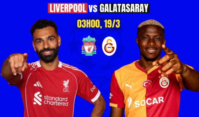 Tip bóng đá 19/3 3h Liverpool vs Galatasaray: Nhọc nhằn giành vé