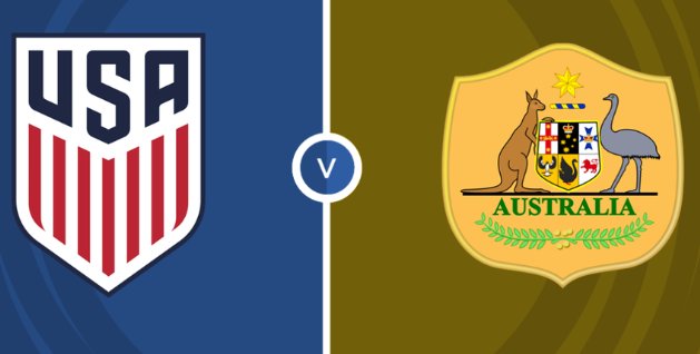 Tip bóng đá 20/06 02:00 Mỹ vs Australia: Chủ nhà lại thắng
